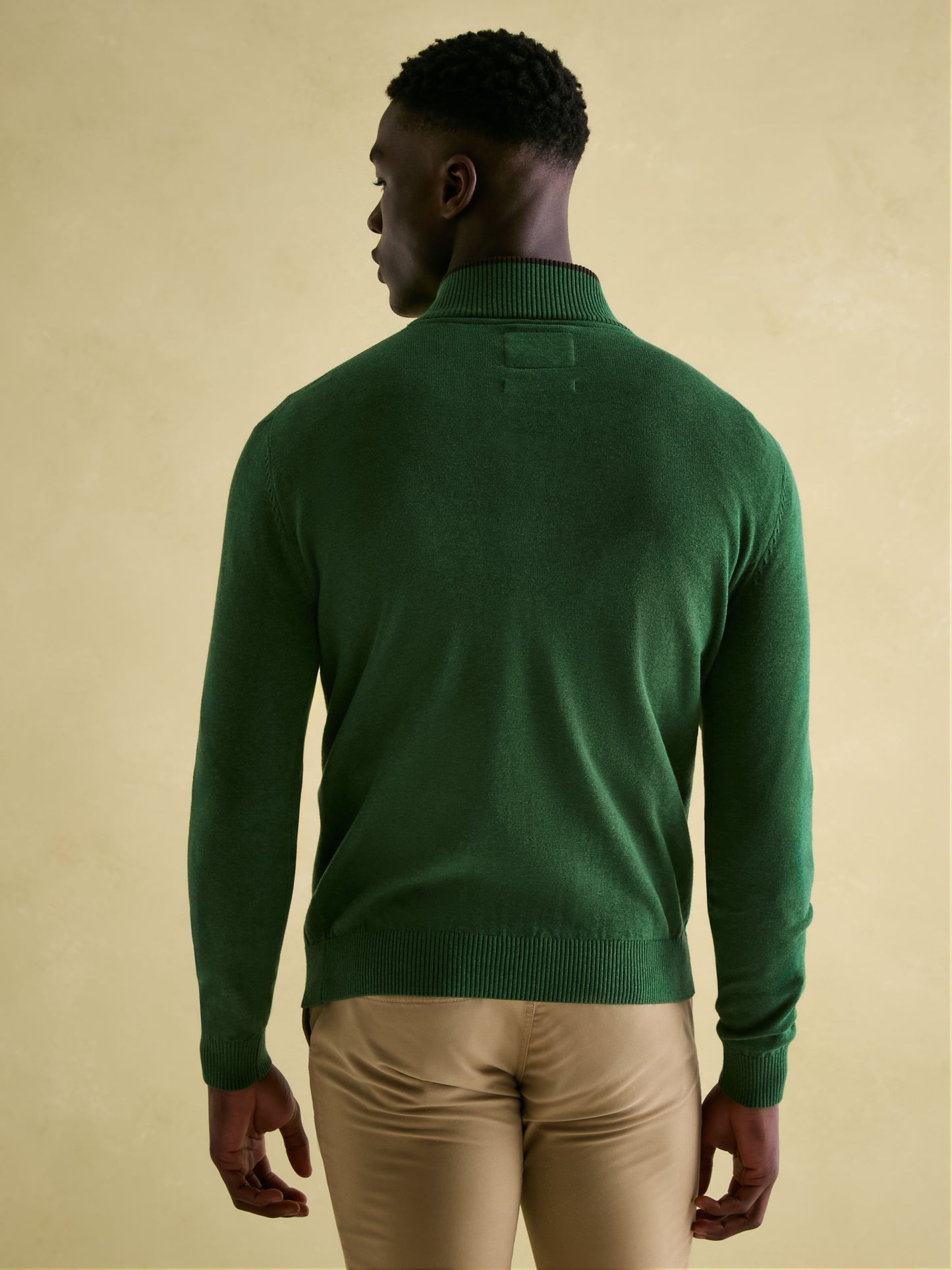 Hillside Quarter Zip Knit Jumper