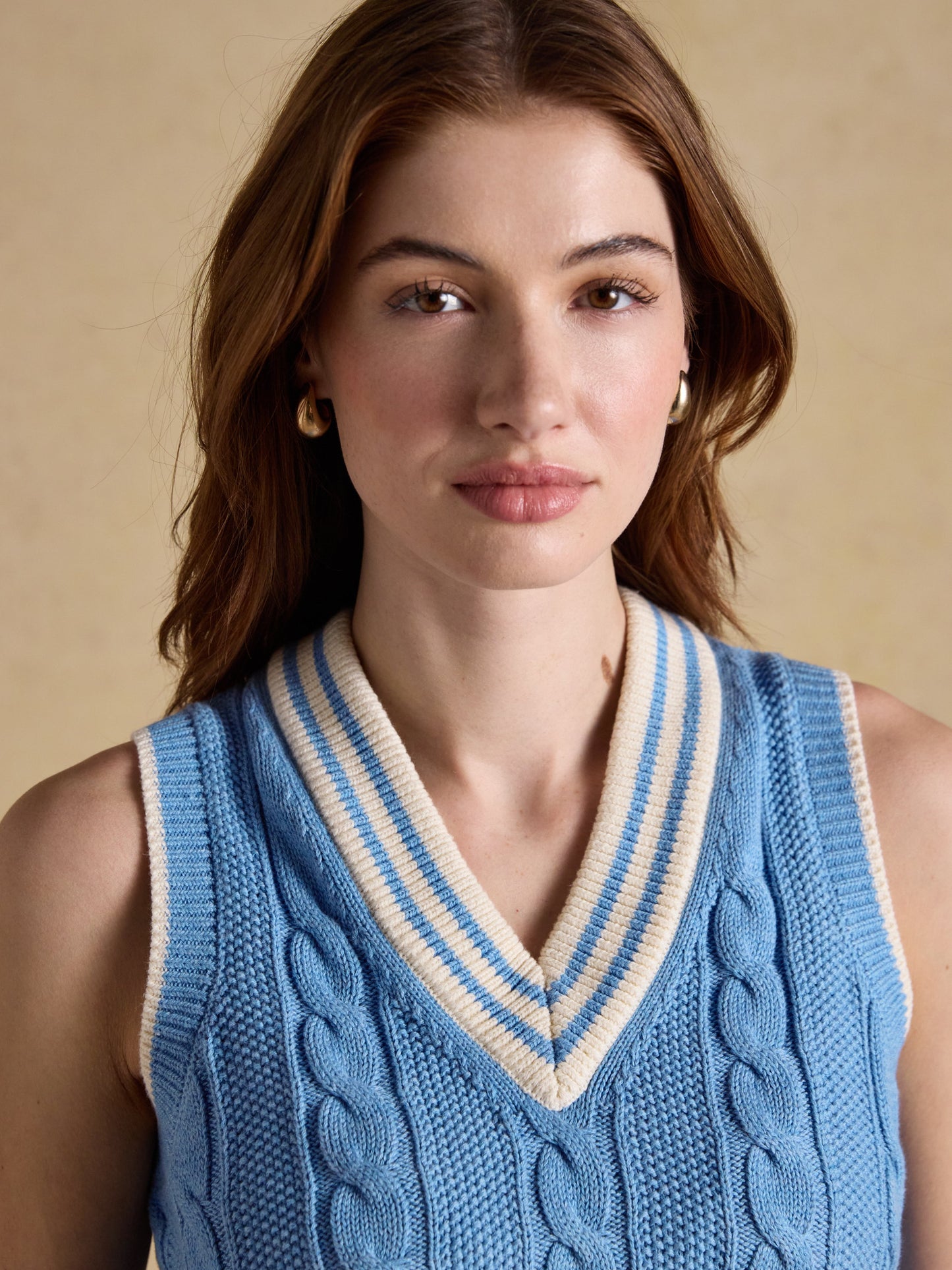 Deuce Sleeveless Knitted Top