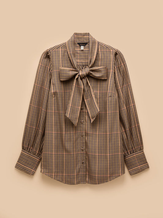 Tabby Tie Neck Blouse