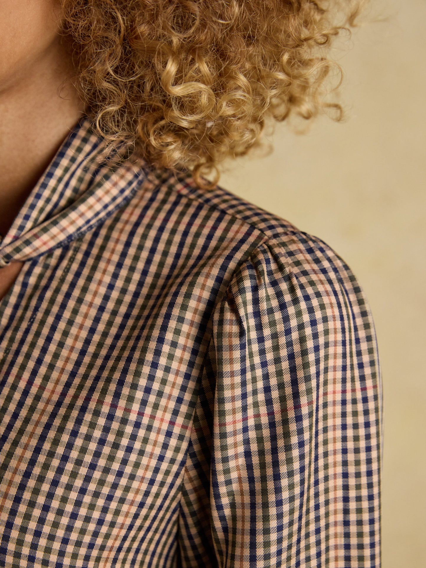 Tabby Tie Neck Blouse