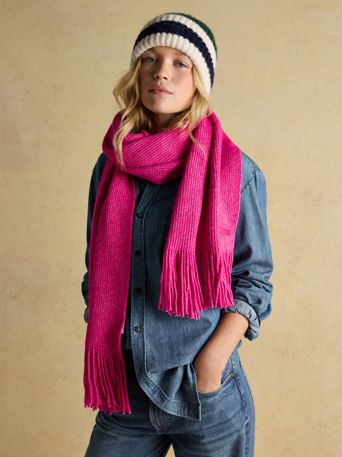 Rosa Knitted Scarf