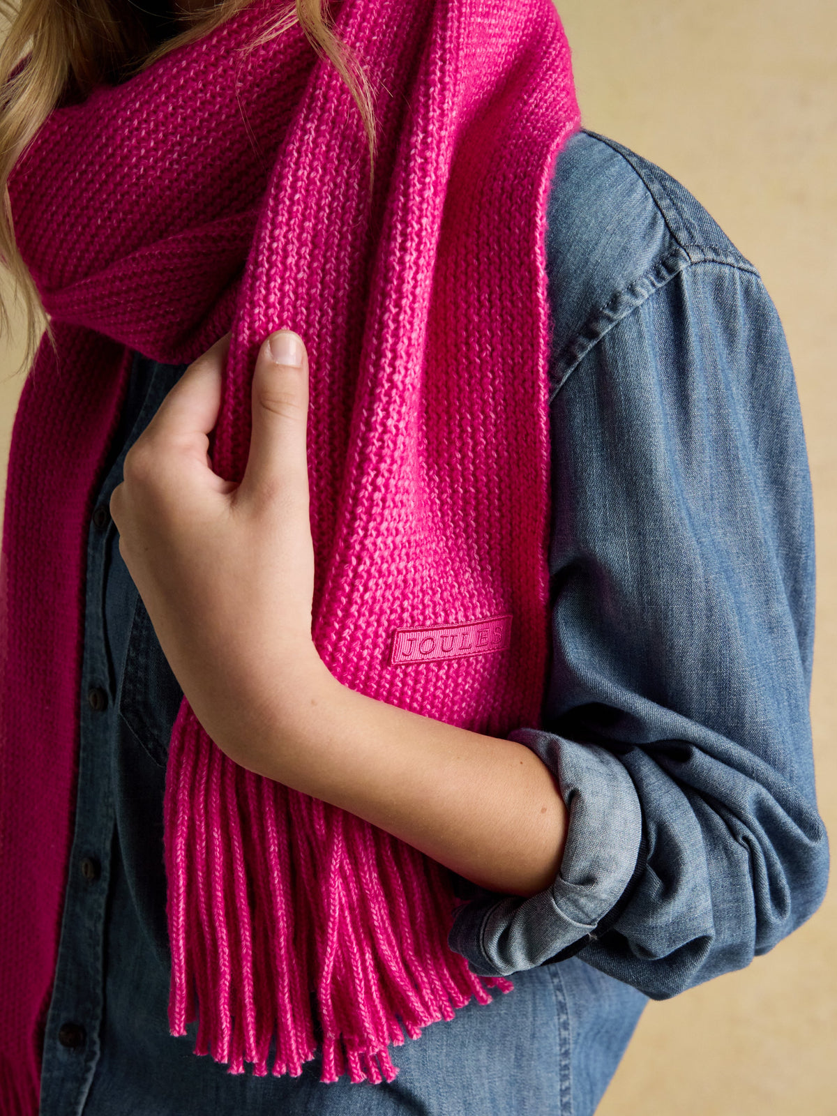 Rosa Knitted Scarf