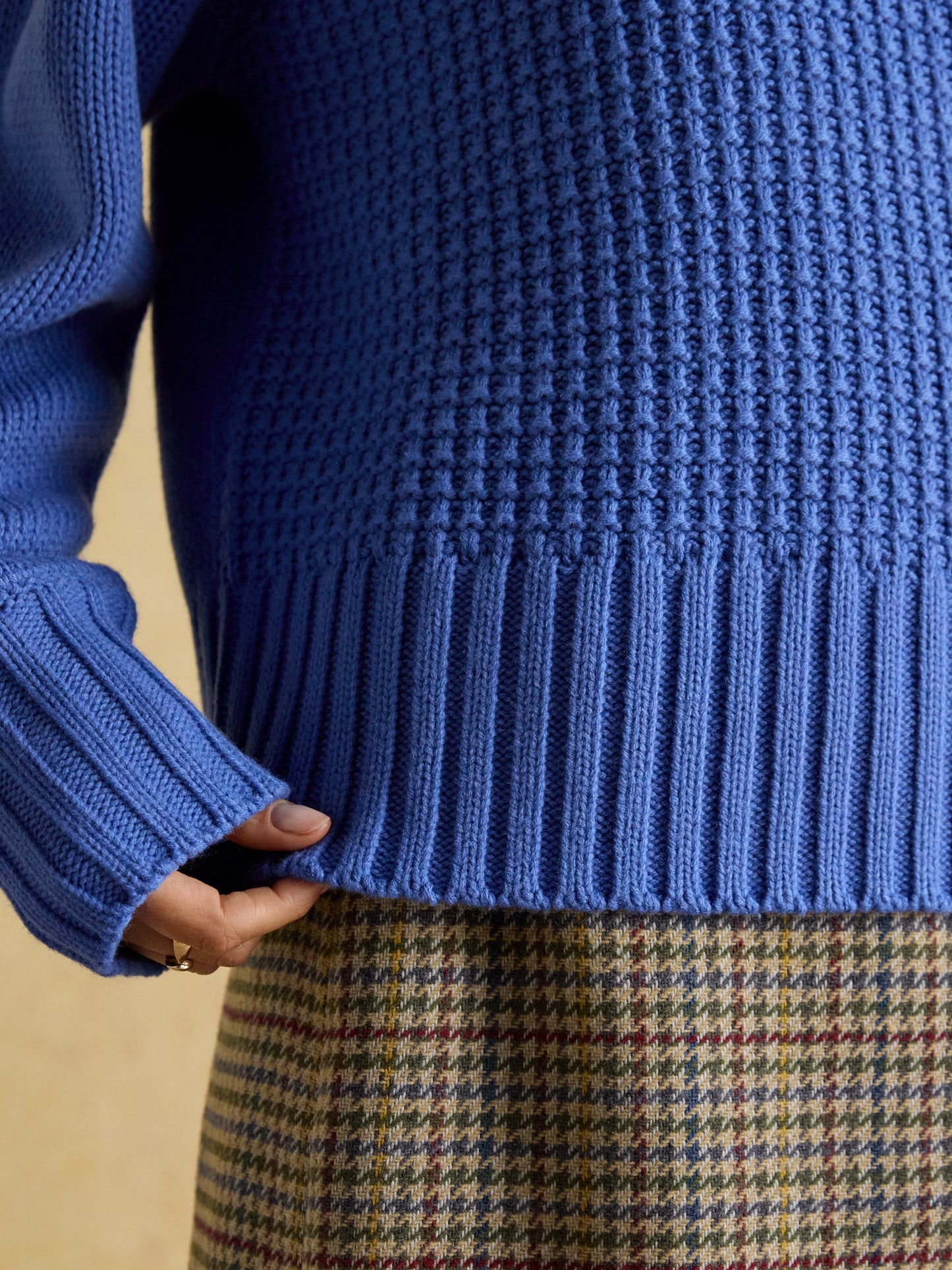 Cary Knitted Jumper with Detachable Roll Neck