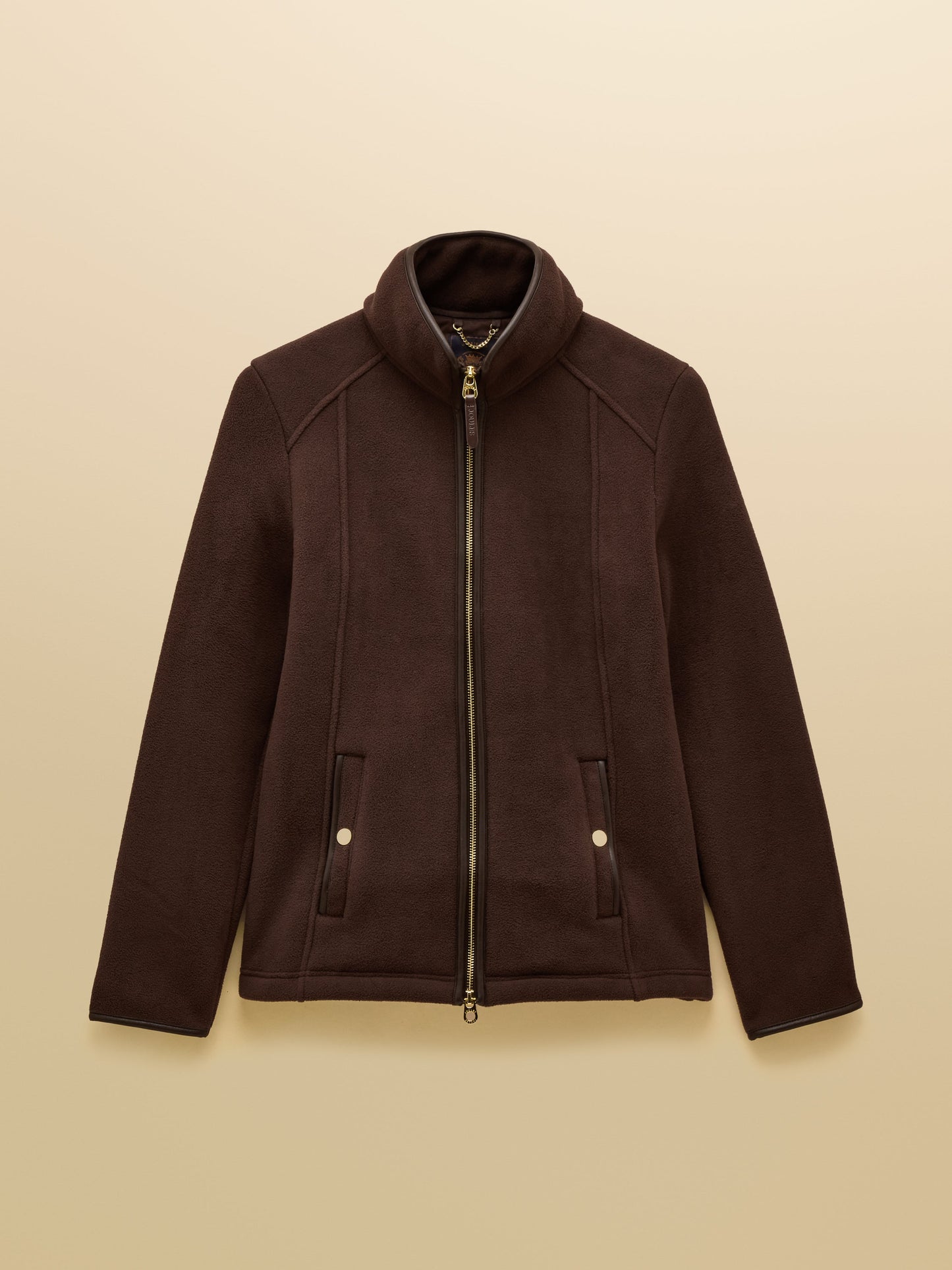 Heritage Navy Regular Zip Through Fleece