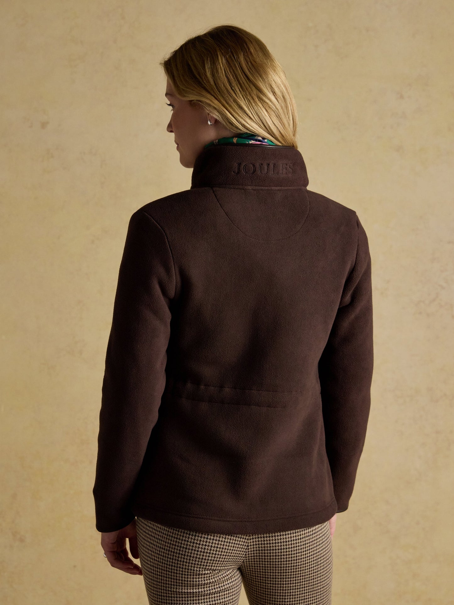 Heritage Navy Regular Zip Through Fleece