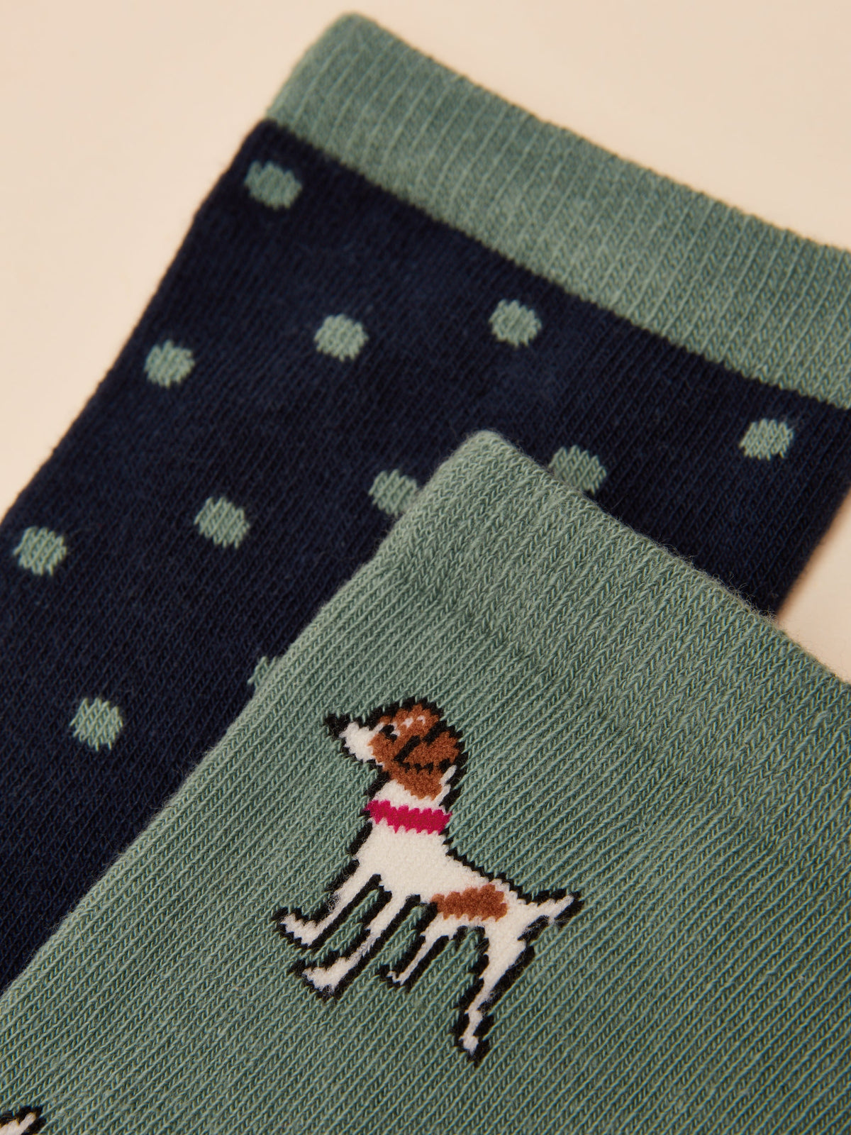 Everyday 2 Pack Cotton Blend Socks