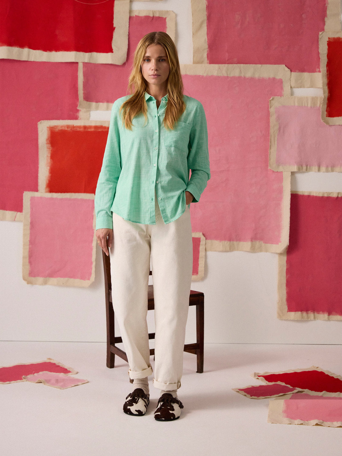 Ida Long Sleeve Cotton Shirt