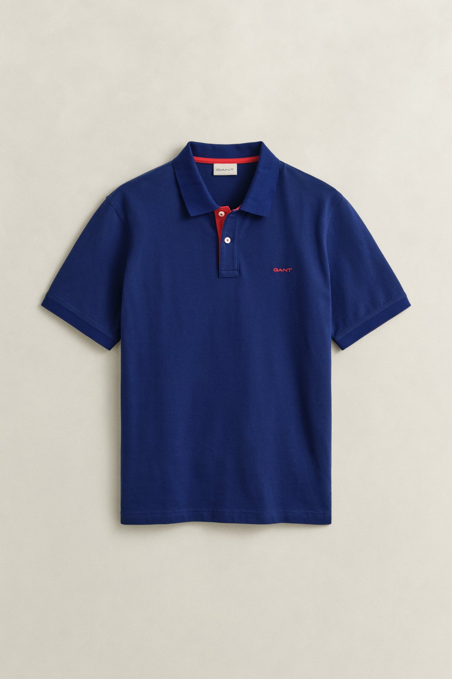 Regular Fit Contrast Pique Polo Shirt