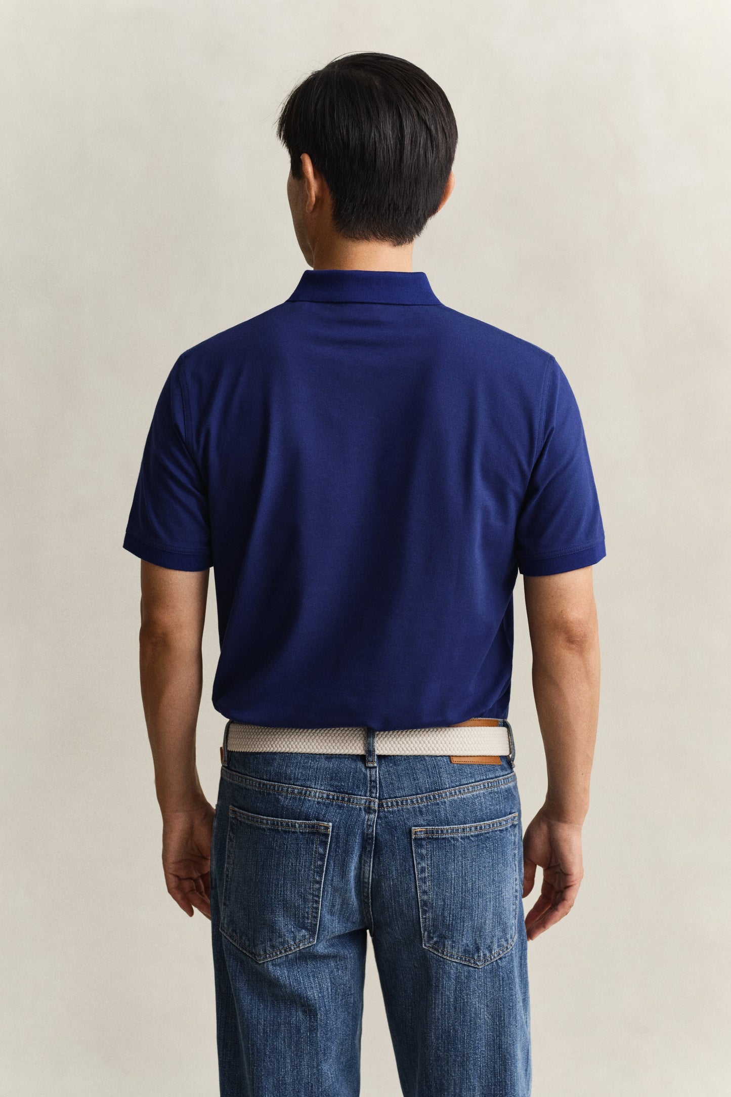 Regular Fit Contrast Pique Polo Shirt