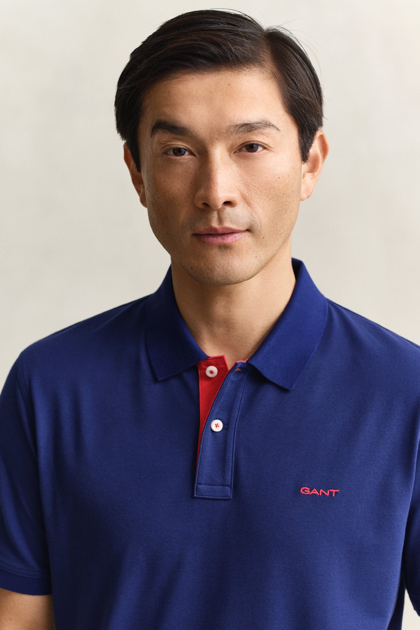 Regular Fit Contrast Pique Polo Shirt