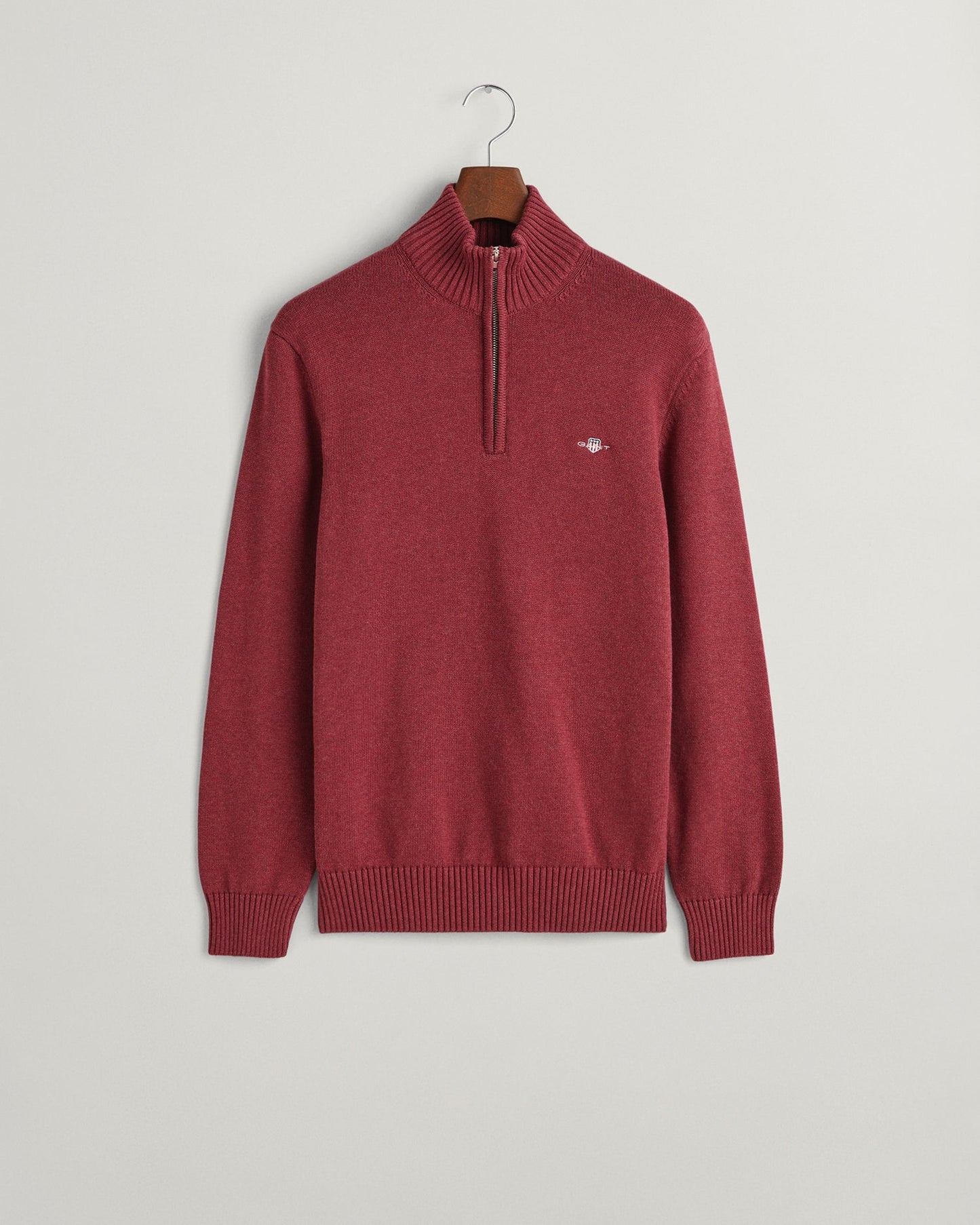 Casual Cotton Half-Zip Sweater