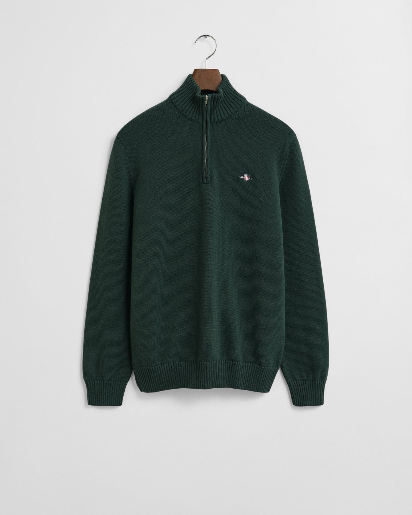 Casual Cotton Half-Zip Sweater