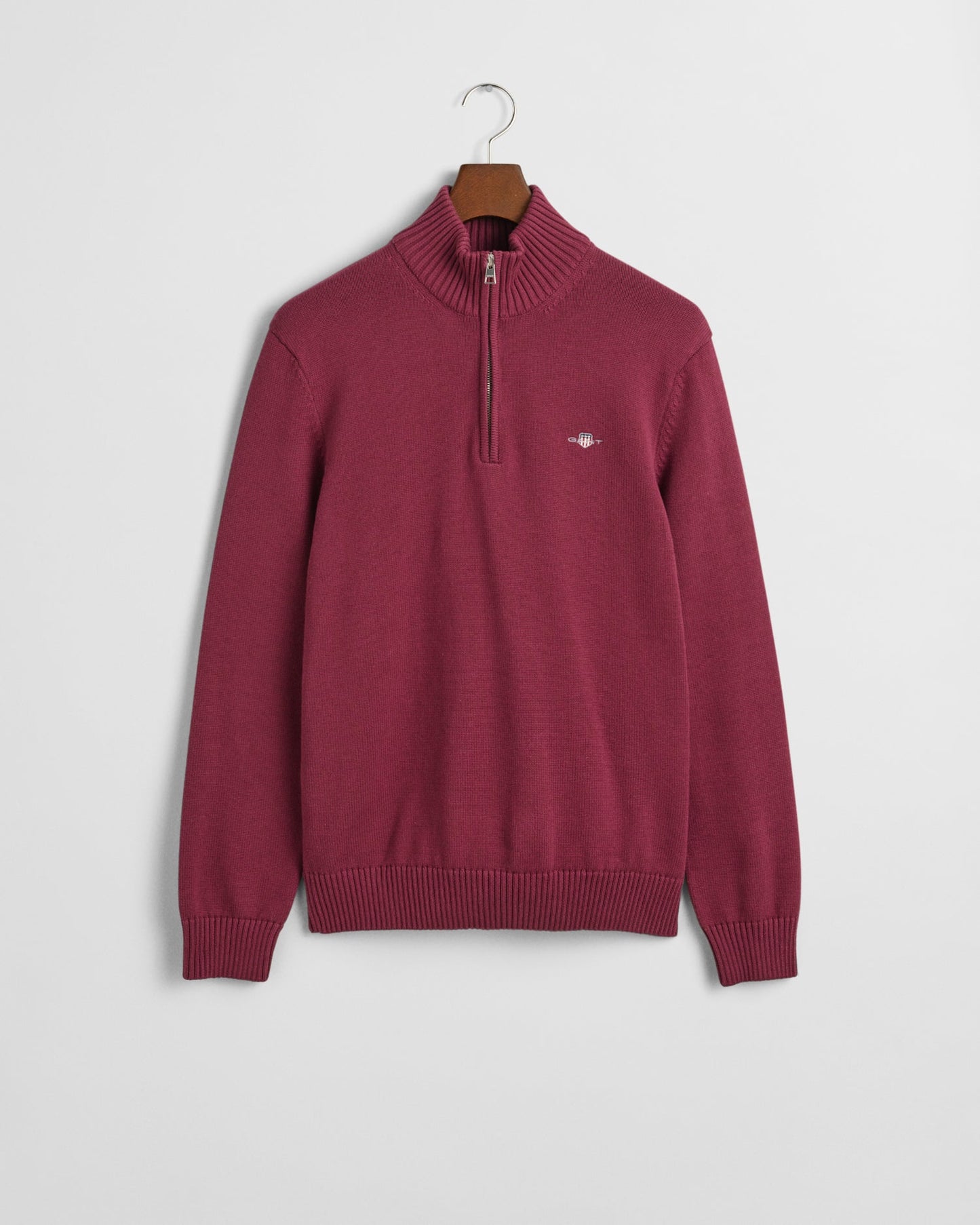 Casual Cotton Half-Zip Sweater