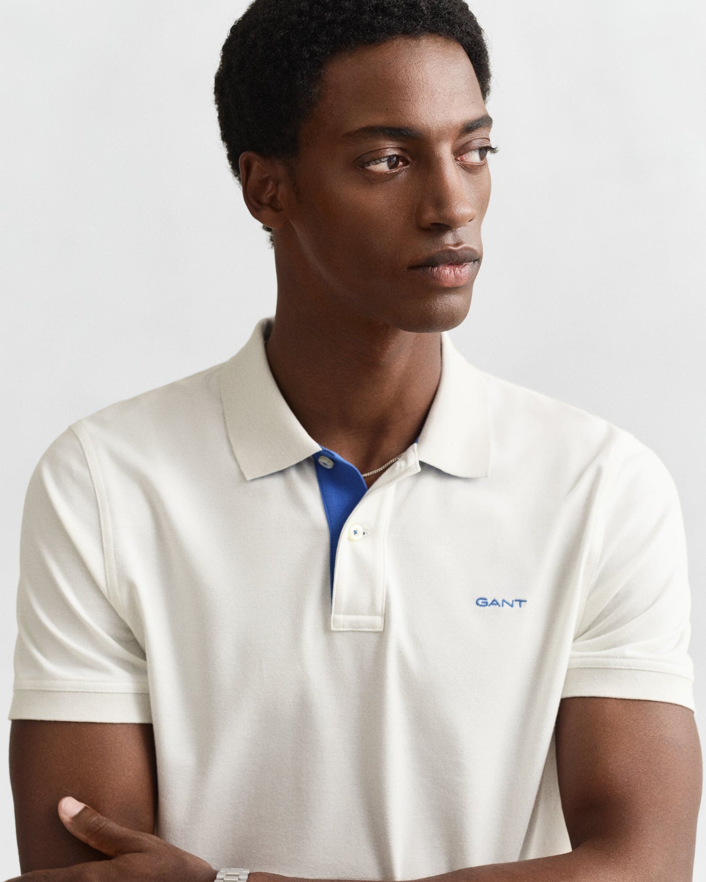 Regular Fit Contrast Pique Polo Shirt
