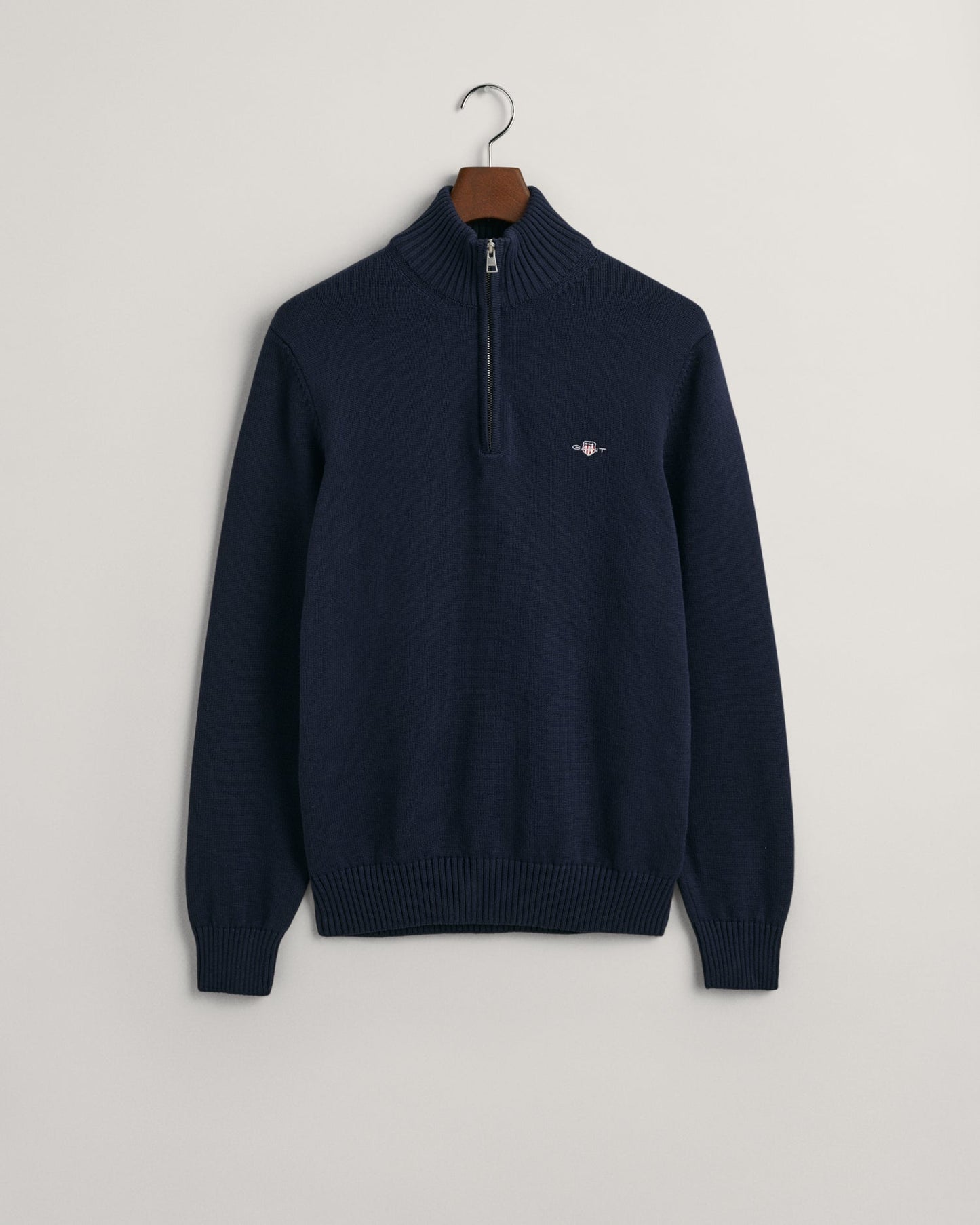 Casual Cotton Half-Zip Sweater
