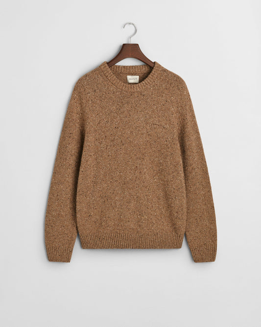 Casual Cotton Half-Zip Sweater - Evening Blue