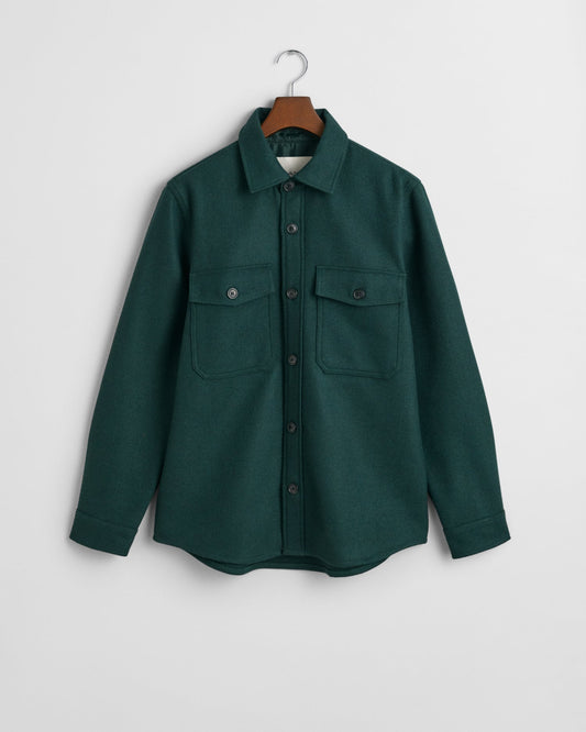 Wool Blend Overshirt