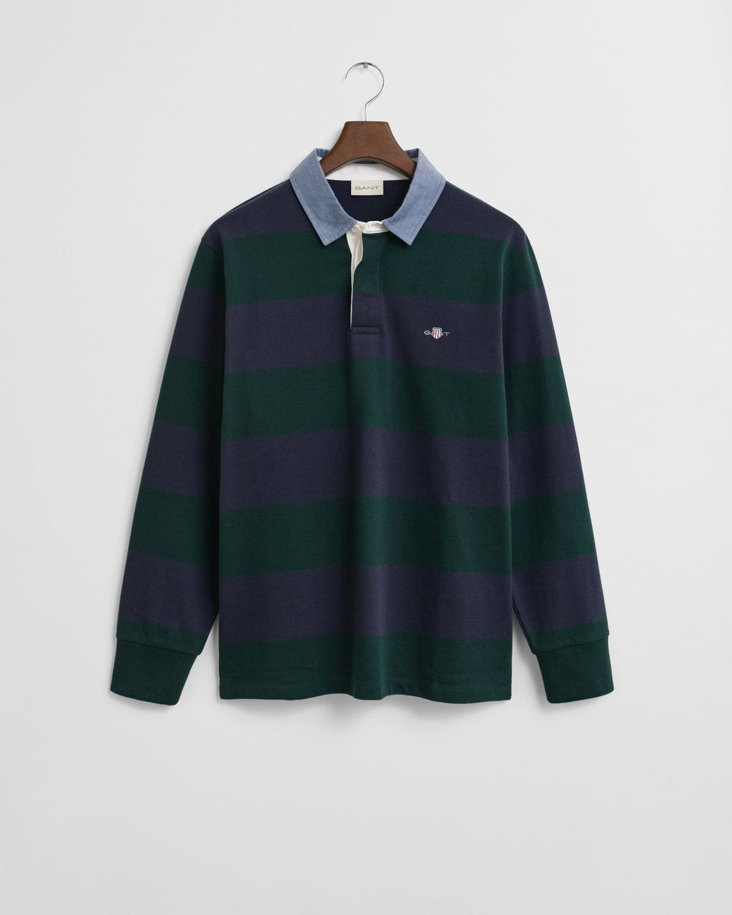Striped Chambray Heavy Rugger