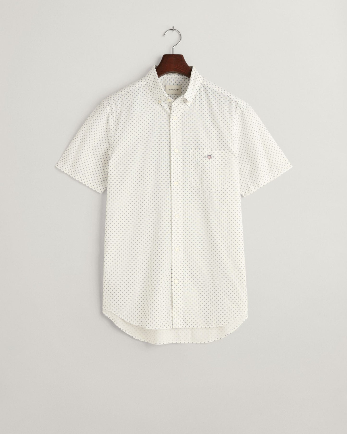 Regular Fit Micro Print Shirt