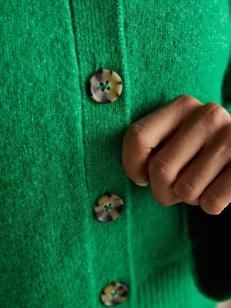Esme Relaxed Knitted Button Up Cardigan
