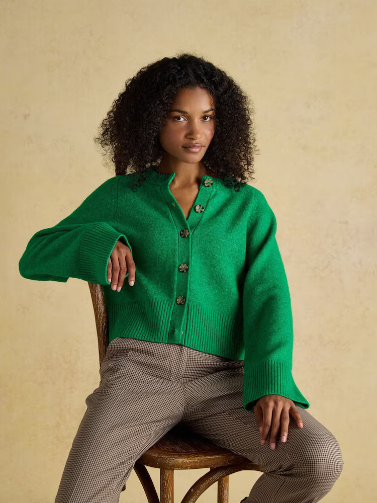 Esme Relaxed Knitted Button Up Cardigan