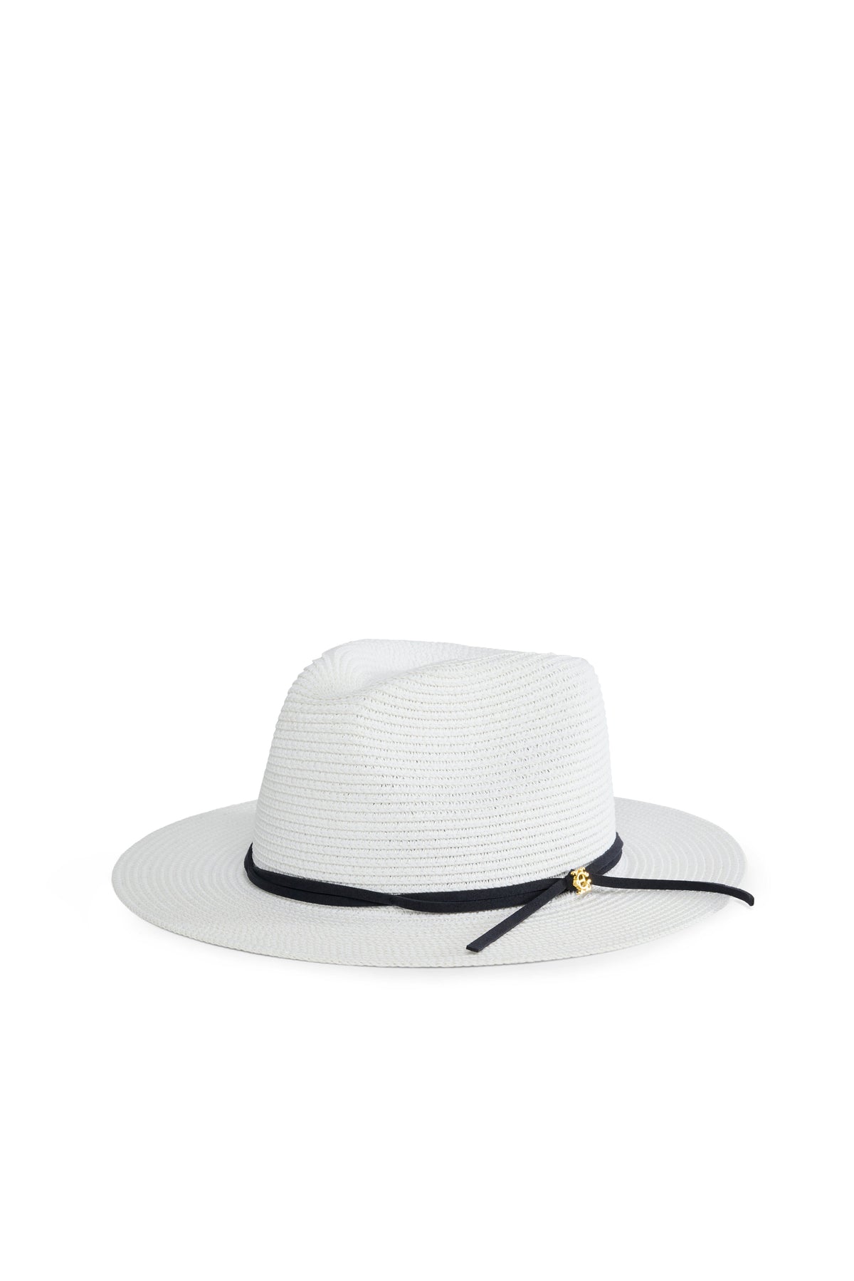 Francesca Hat - White Navy