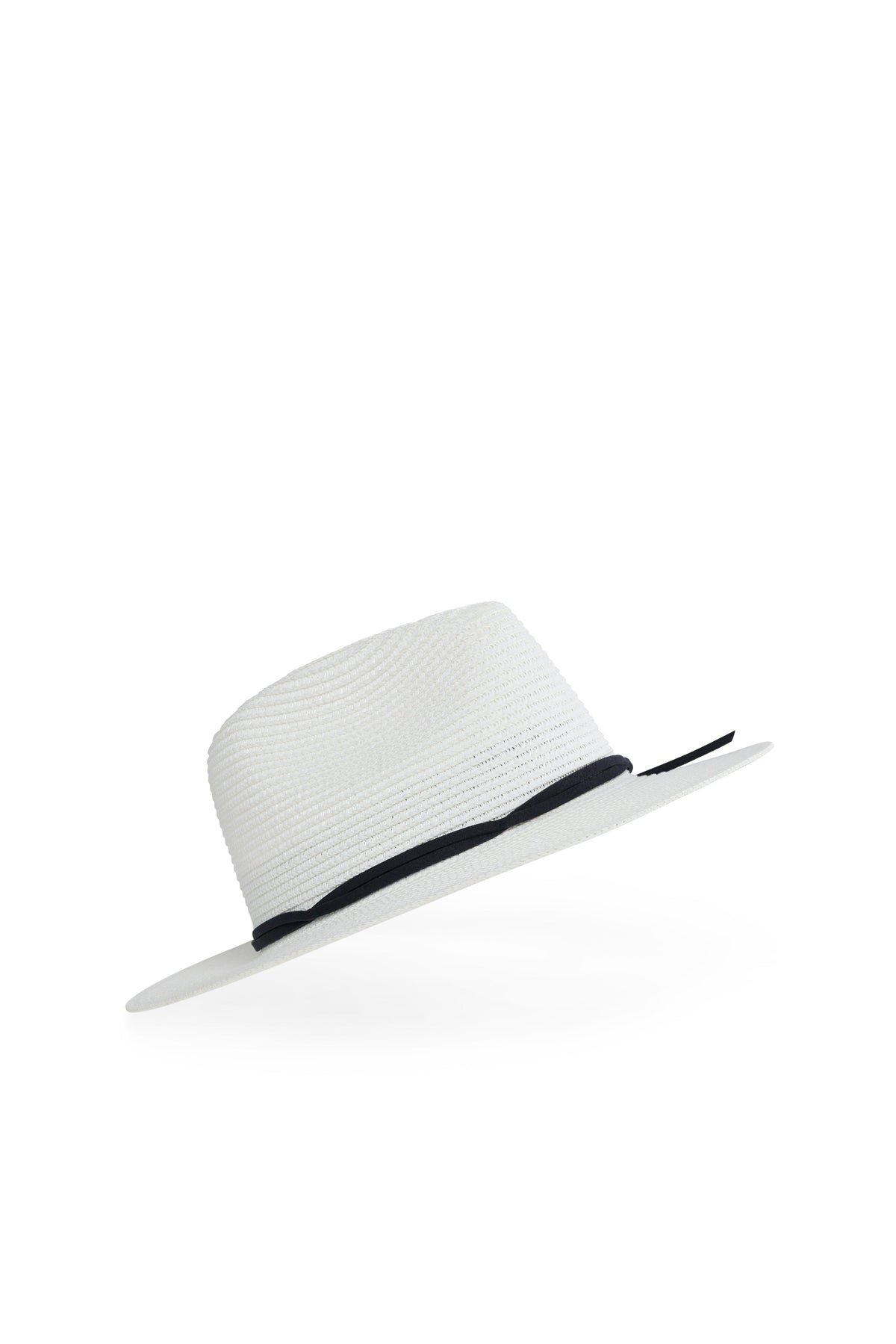 Francesca Hat - White Navy