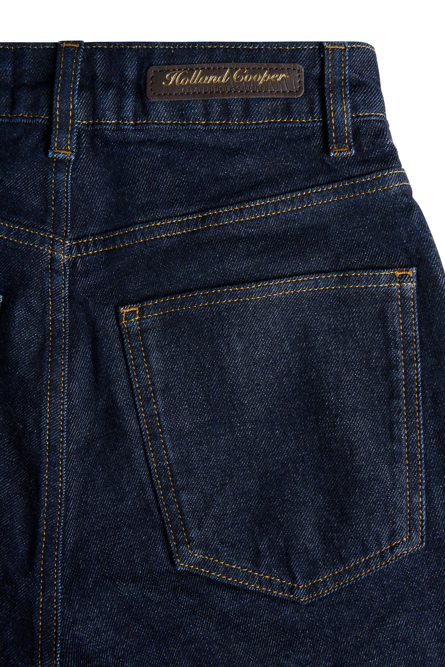 High Rise Slim Jean - Rinse Wash