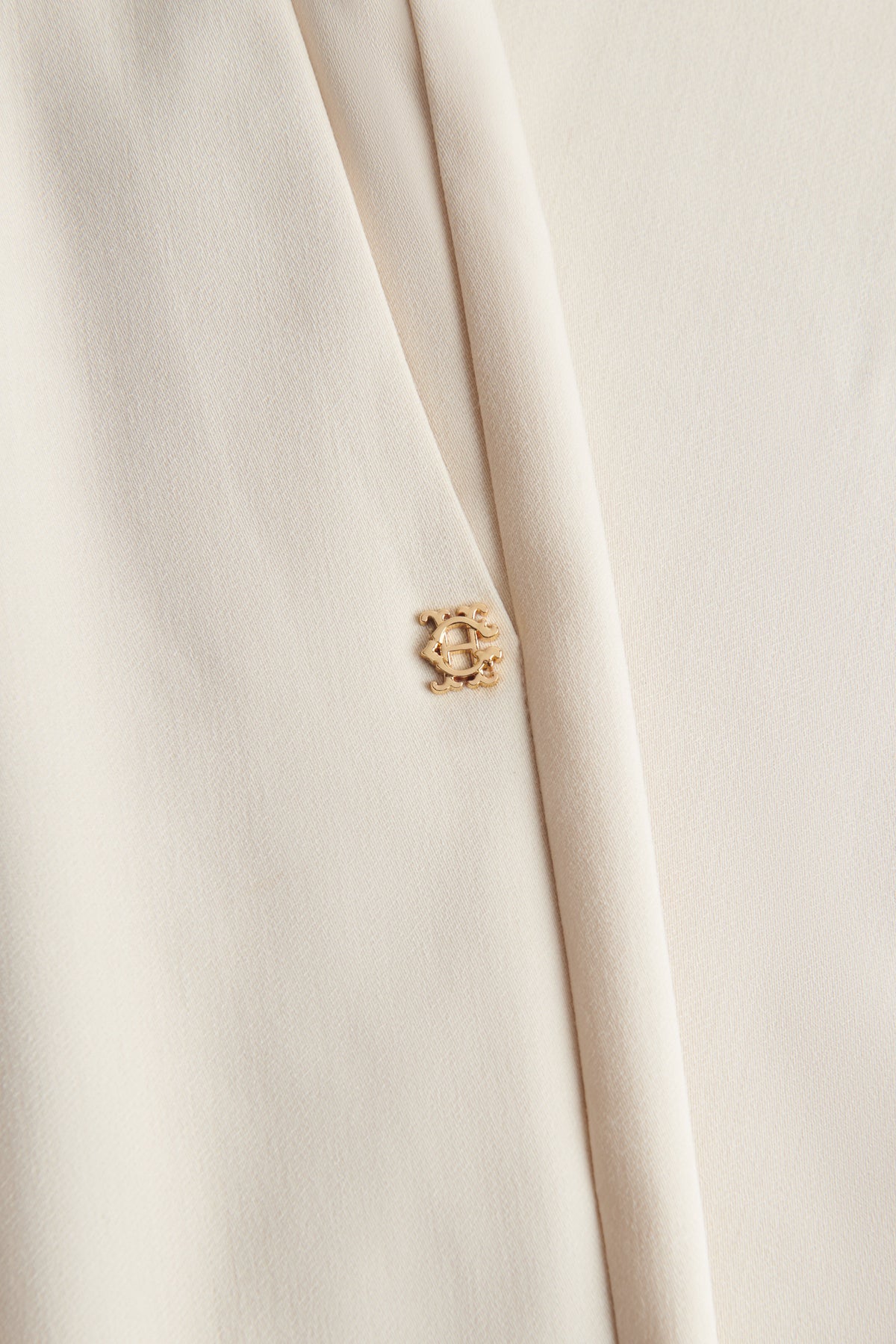 Pleated Wide Leg Trouser