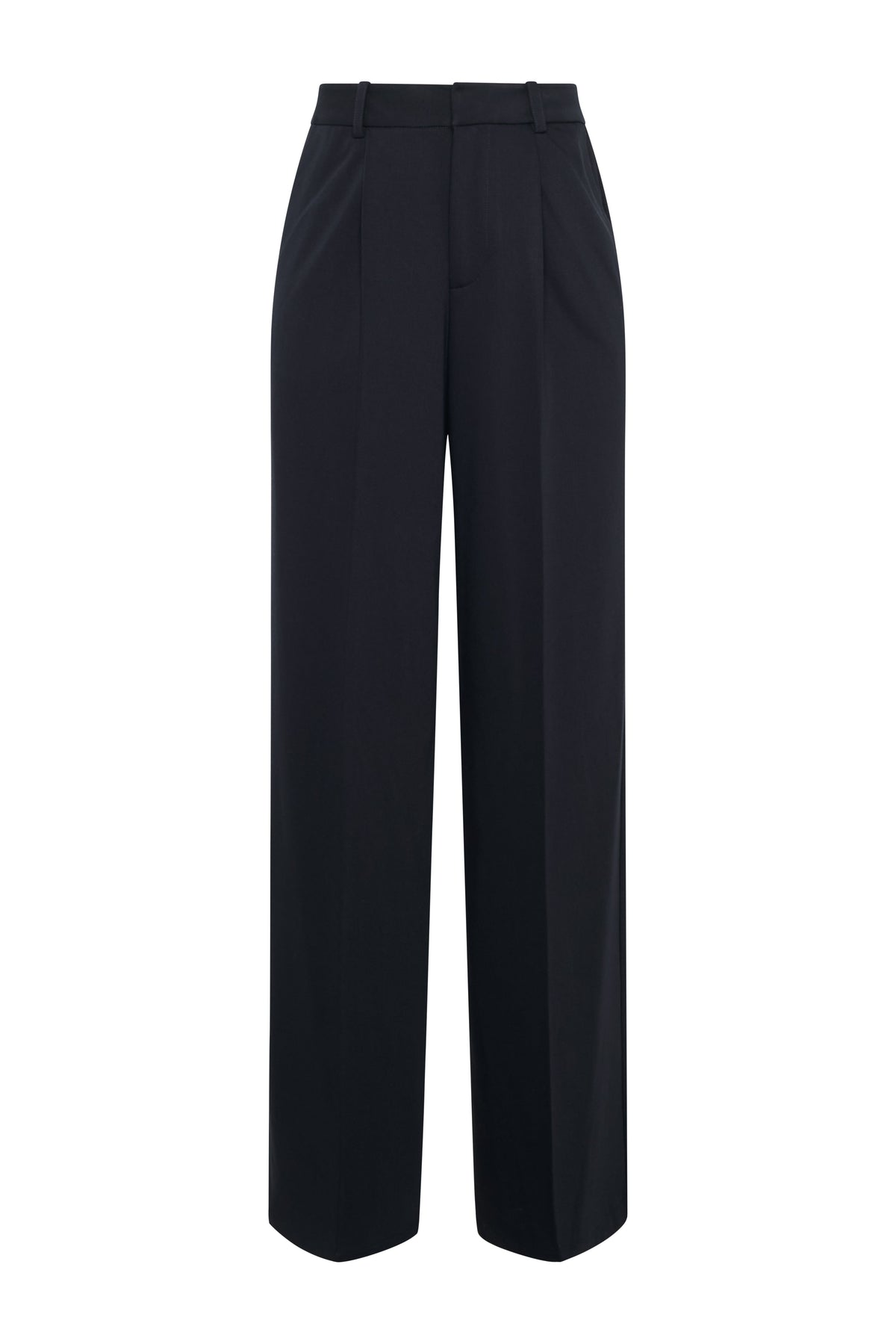 Pleated Wide Leg Trouser