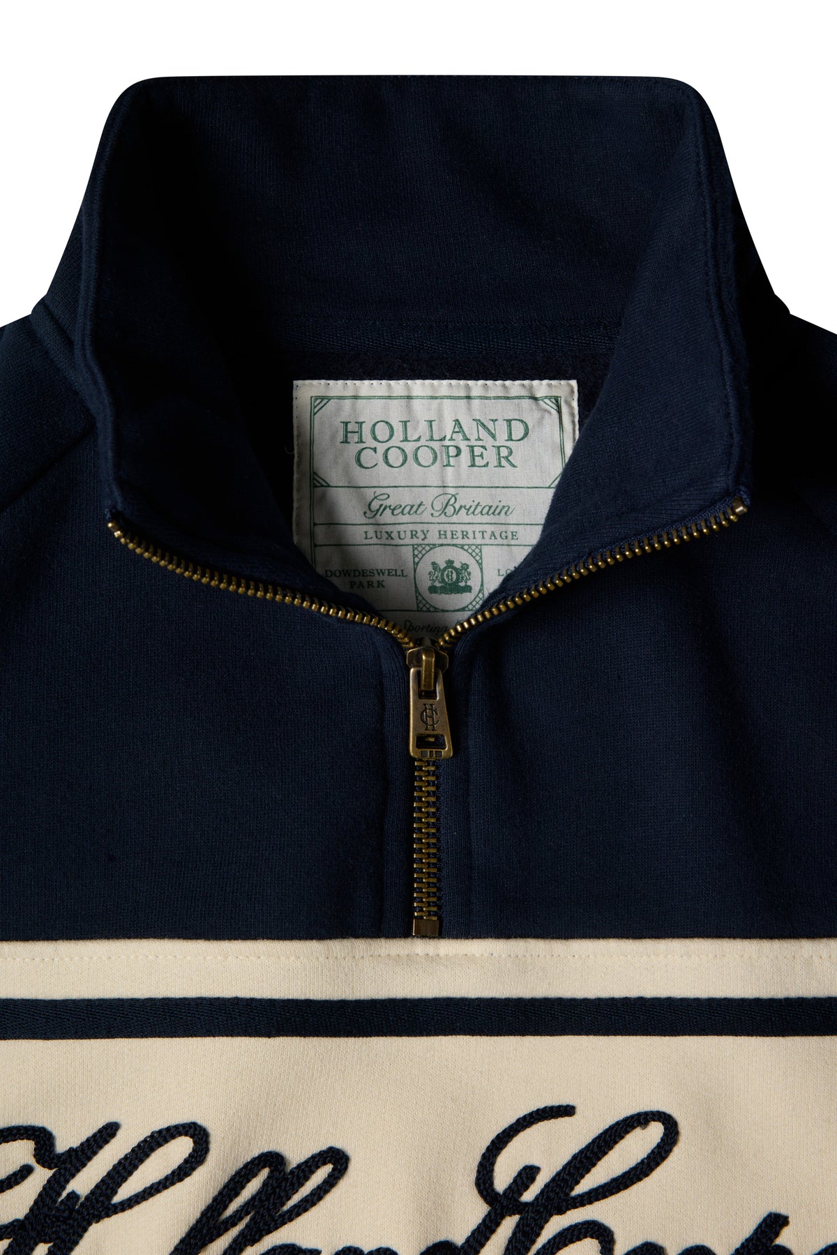 Signature Quarter Zip Sweat