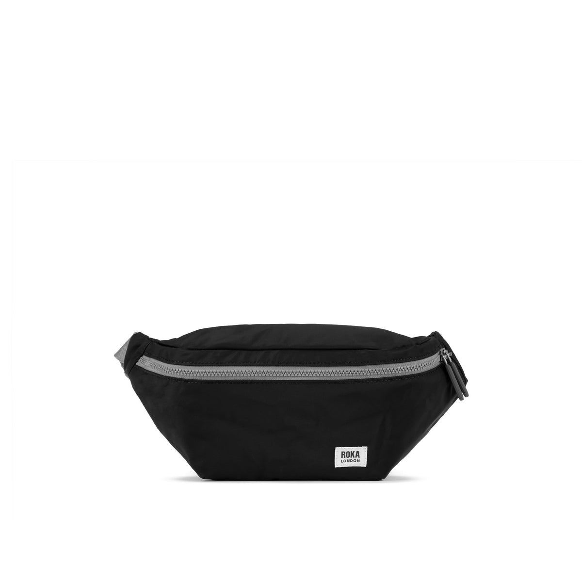Jubilee Black Recycled Nylon Medium Hip Pack