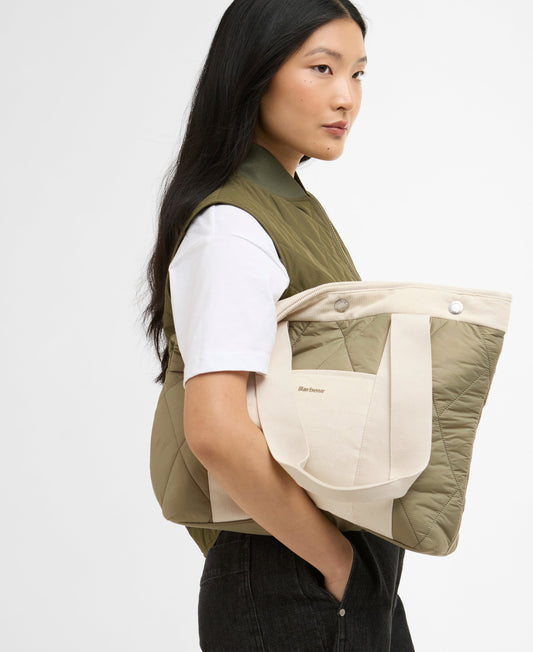 Healy Tote Bag - Bleached Olive