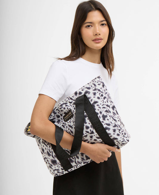 Boulevard Tote Bag - Bio Ink Leopard Print