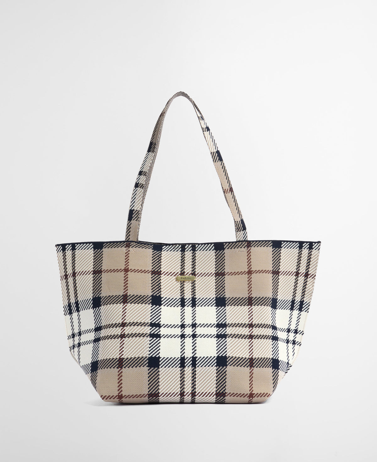 Layla Tartan Large Tote Bag - Rosewood Tartan