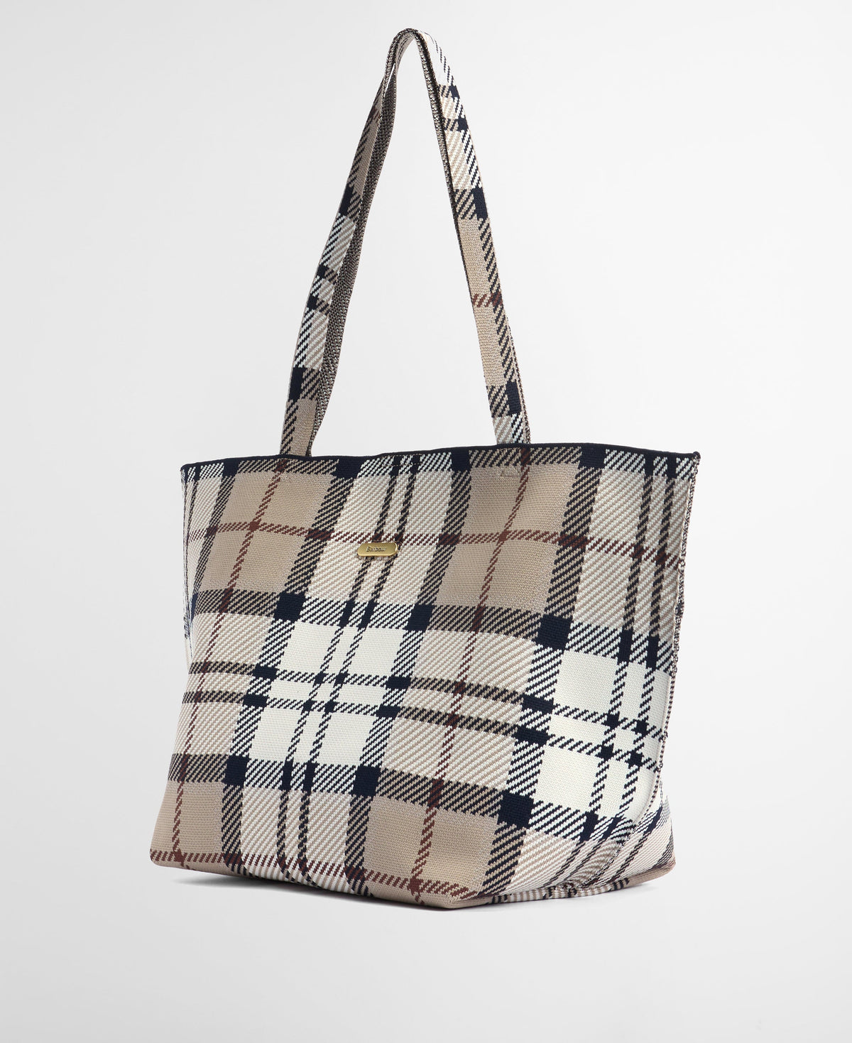 Layla Tartan Large Tote Bag - Rosewood Tartan