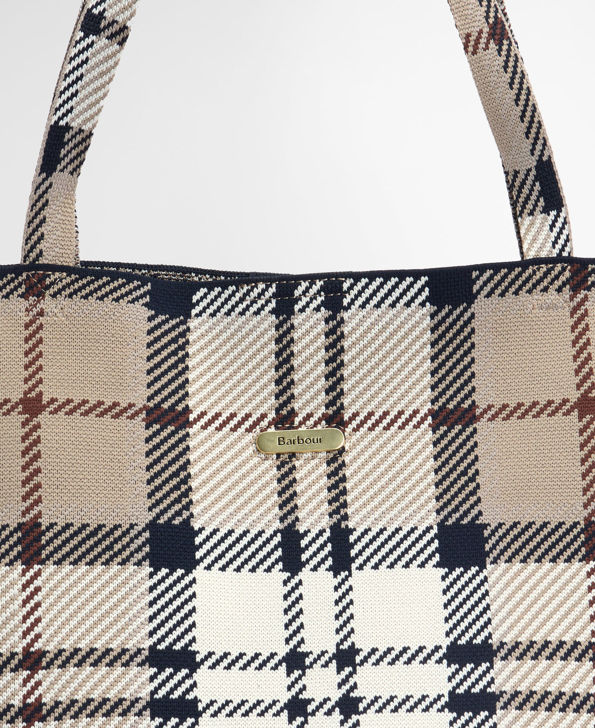 Layla Tartan Large Tote Bag - Rosewood Tartan