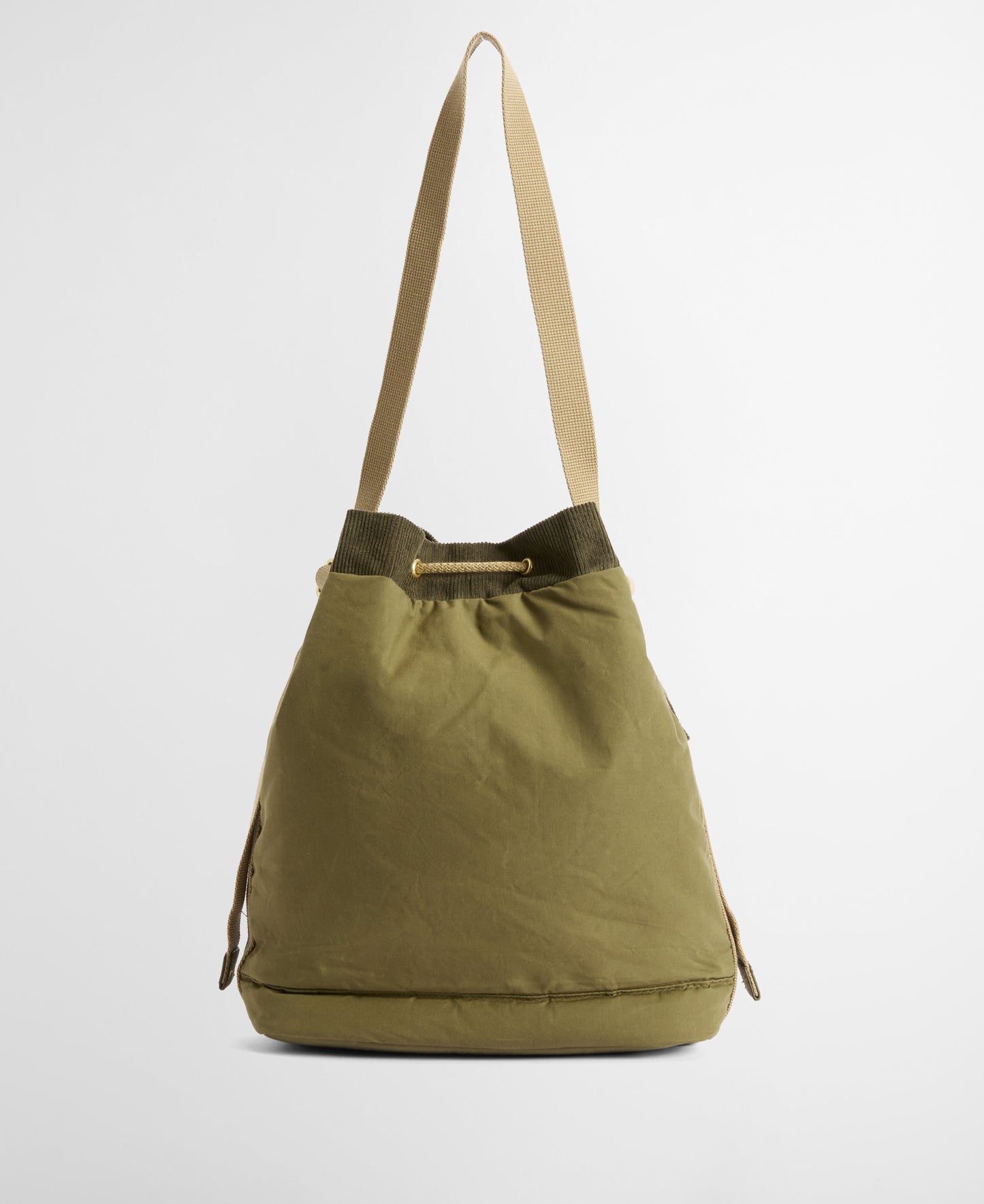 Mia Drawstring Tote Bag - Dusky Green
