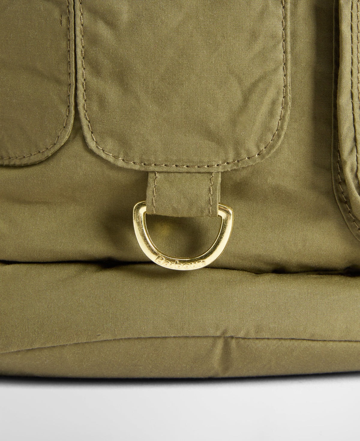 Mia Drawstring Tote Bag - Dusky Green