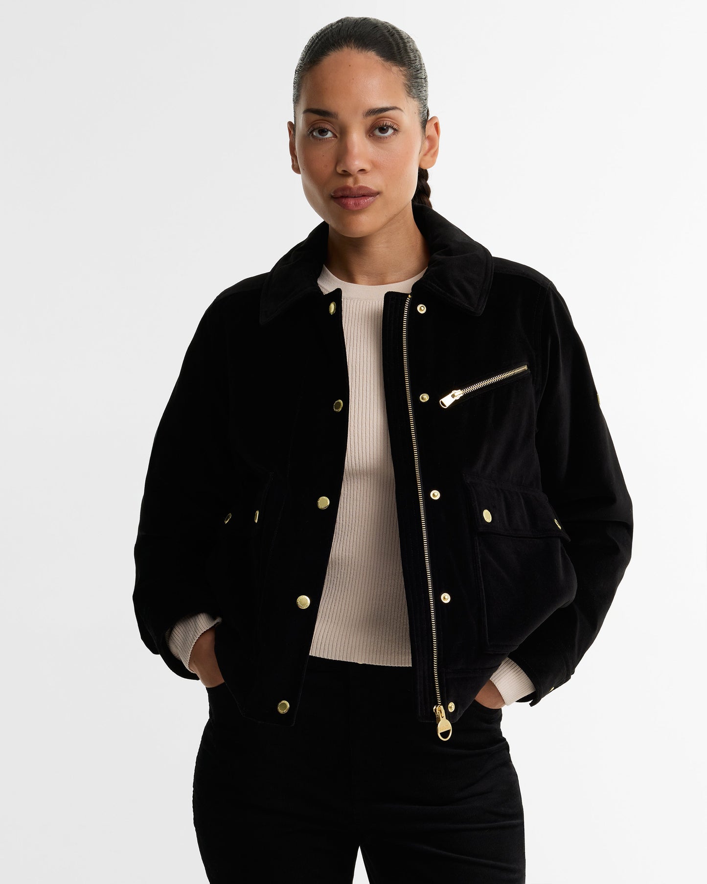 Hanson Velvet Casual Jacket