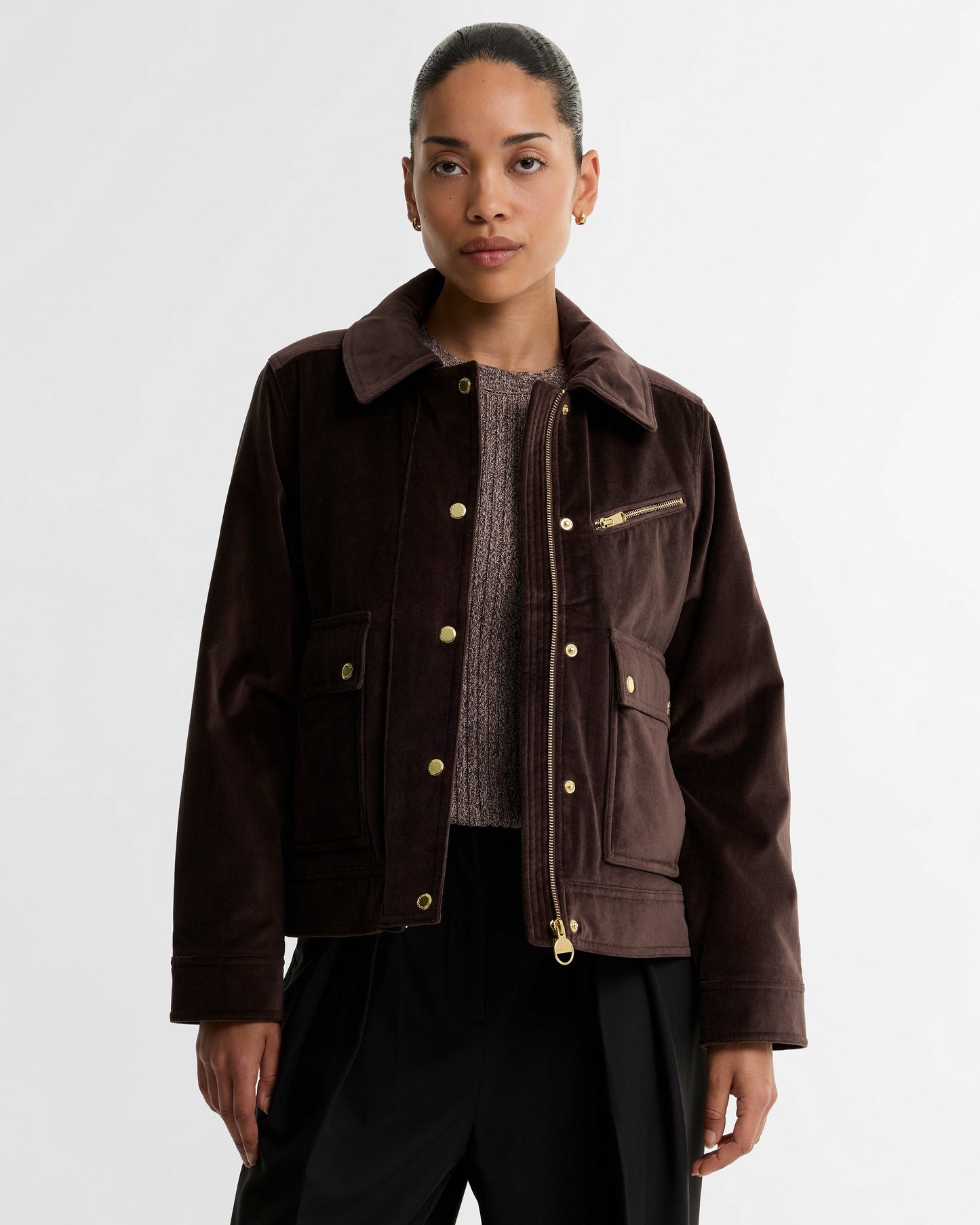 Hanson Velvet Casual Jacket