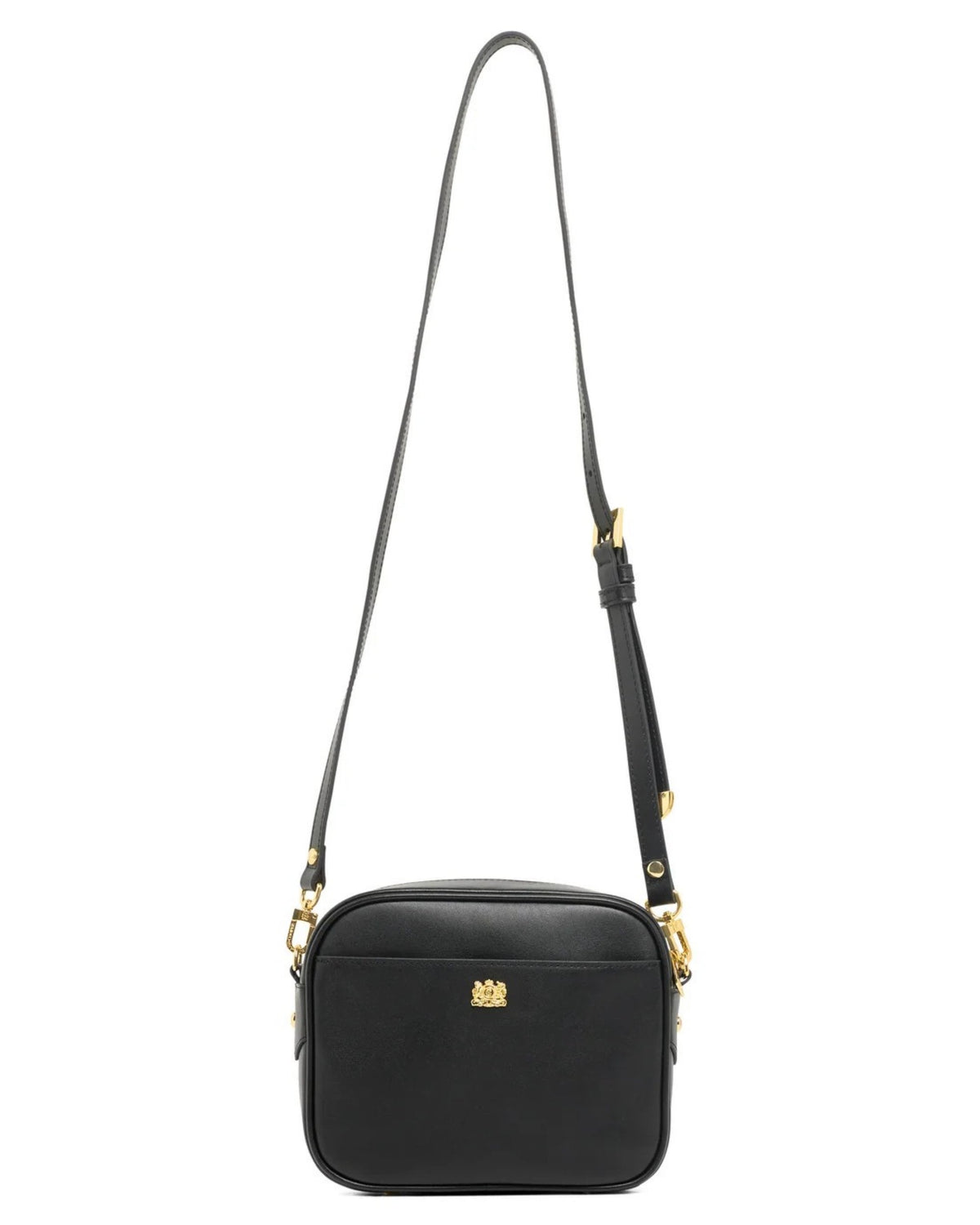 Country Camera Bag - Black Leather