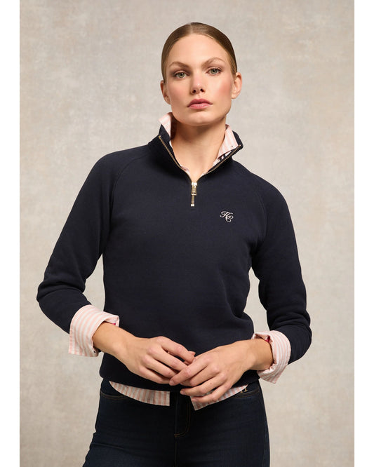 Burford Quarter Zip Neck Sweat