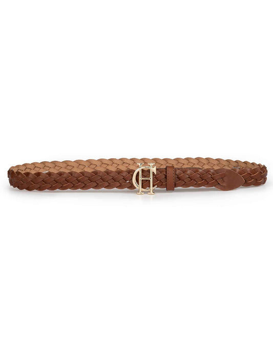 Plaited Slim Belt