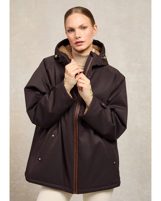One-Size Waterproof Jacket -  Chocolate
