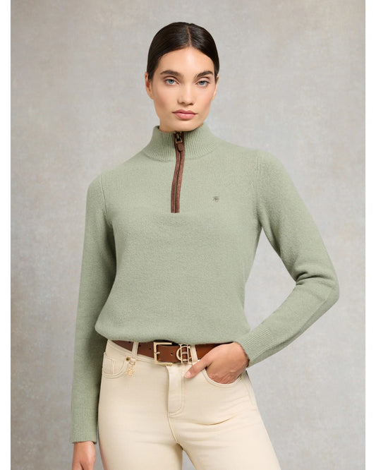 Country Quarter Zip Knit