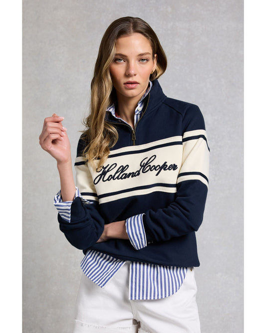 Signature Quarter Zip Sweat