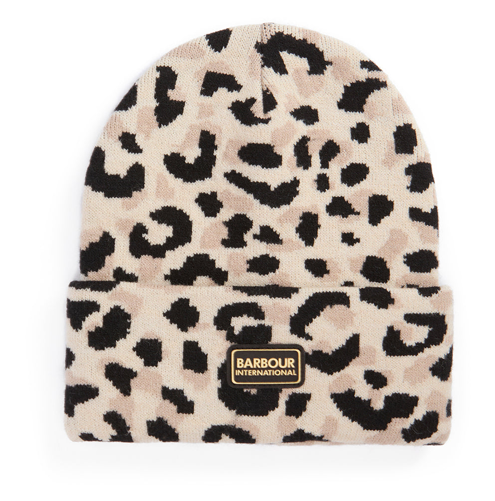 Harley Leopard Beanie Hat