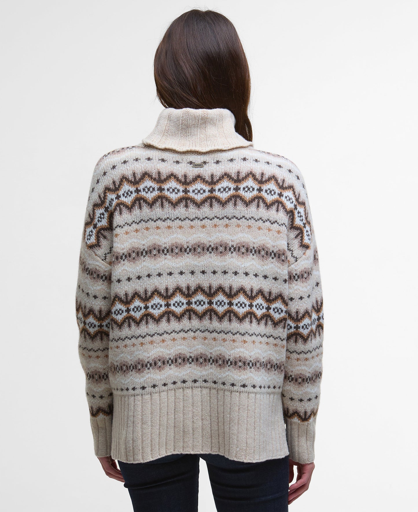 Helen Fair isle Roll-Neck Jumper