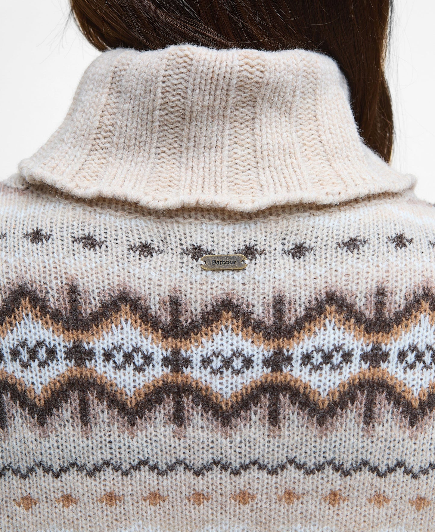 Helen Fair isle Roll-Neck Jumper